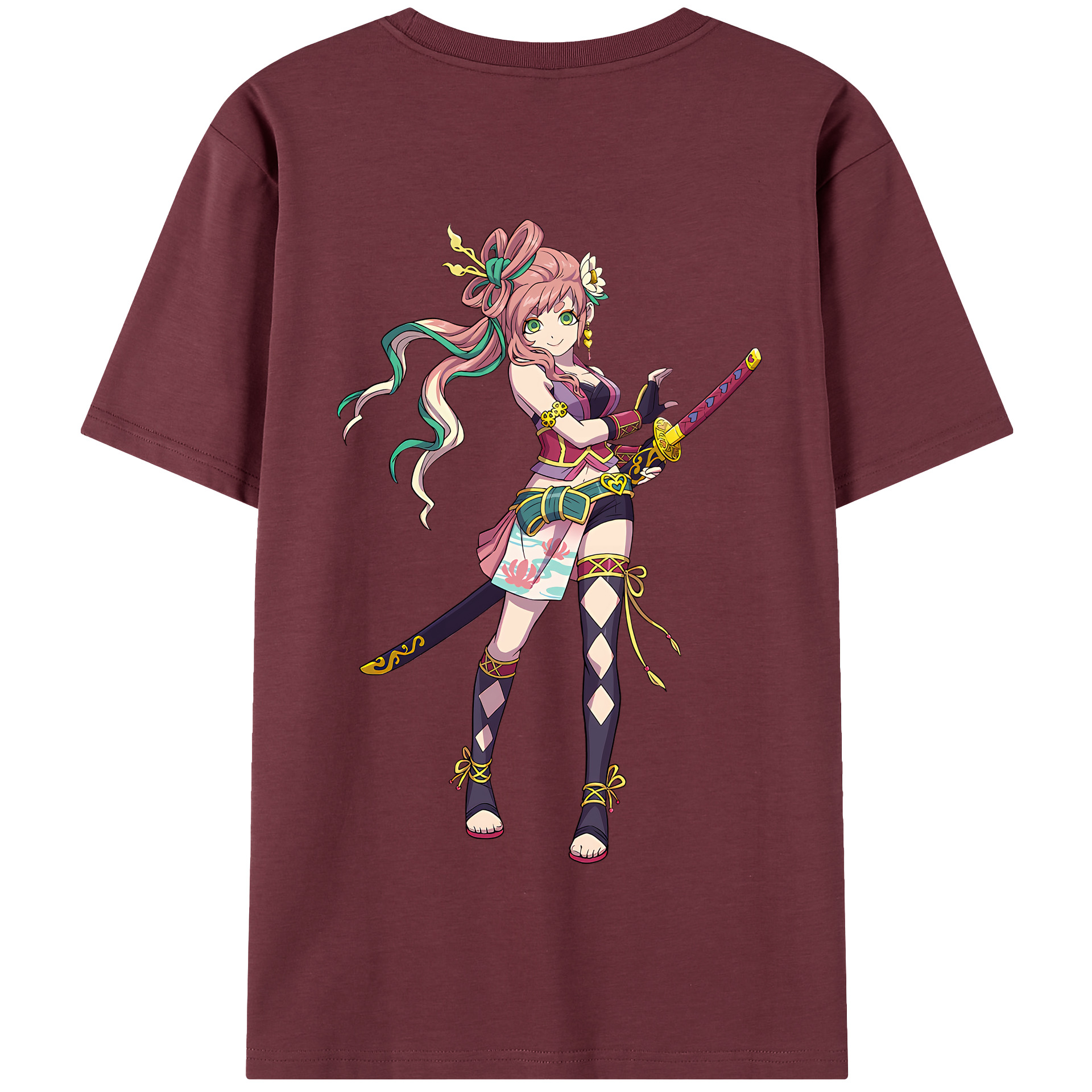 （画像用） 妖怪ウォッチ Yo-kai Watch 綿100％半袖Tシャツ（背面プリント）